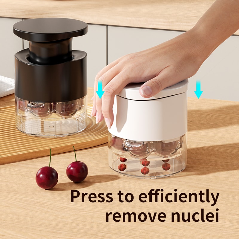 EasyPress Cherry And Jujube Pitter Transparent Plastic Tool For Efficient Nuclei Removal 2