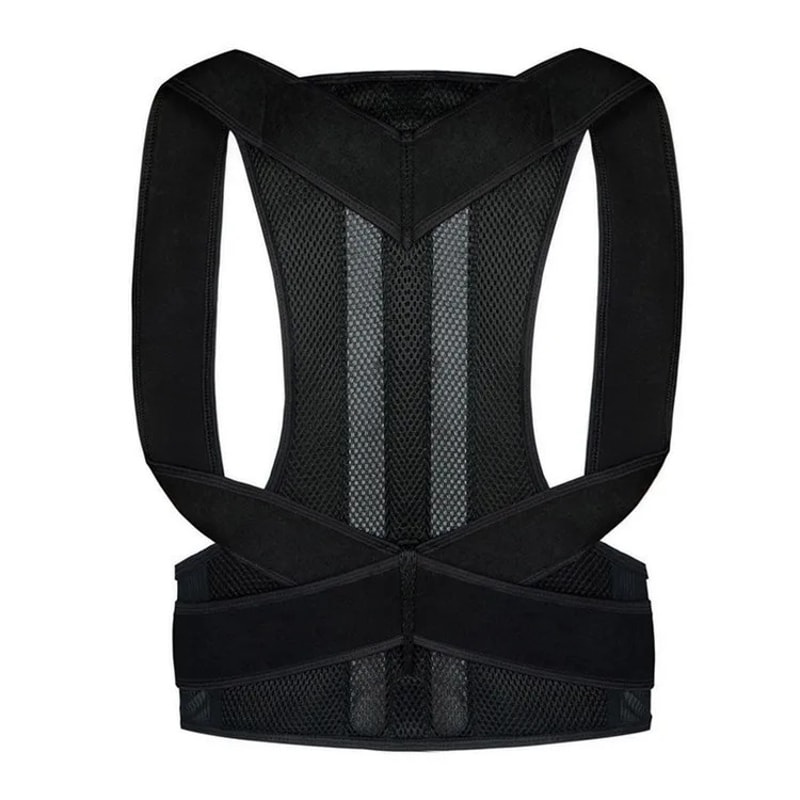Adjustable Posture Corrector Corset Back Brace Belt for Male and Female, Lumbar Support