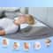 Ergonomic Memory Foam Pillow For Travel Cervical Neck SupportDesign To Help Sleep And Protect Neck 0