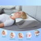 Ergonomic Memory Foam Pillow For Travel Cervical Neck SupportDesign To Help Sleep And Protect Neck 0