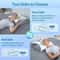 Ergonomic Memory Foam Pillow For Travel Cervical Neck SupportDesign To Help Sleep And Protect Neck 3