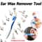 Ear Wax Remover Tool Portable Spiral Cleaner With Soft Silicone 16 Replacement Tips For Easy Earwax 1
