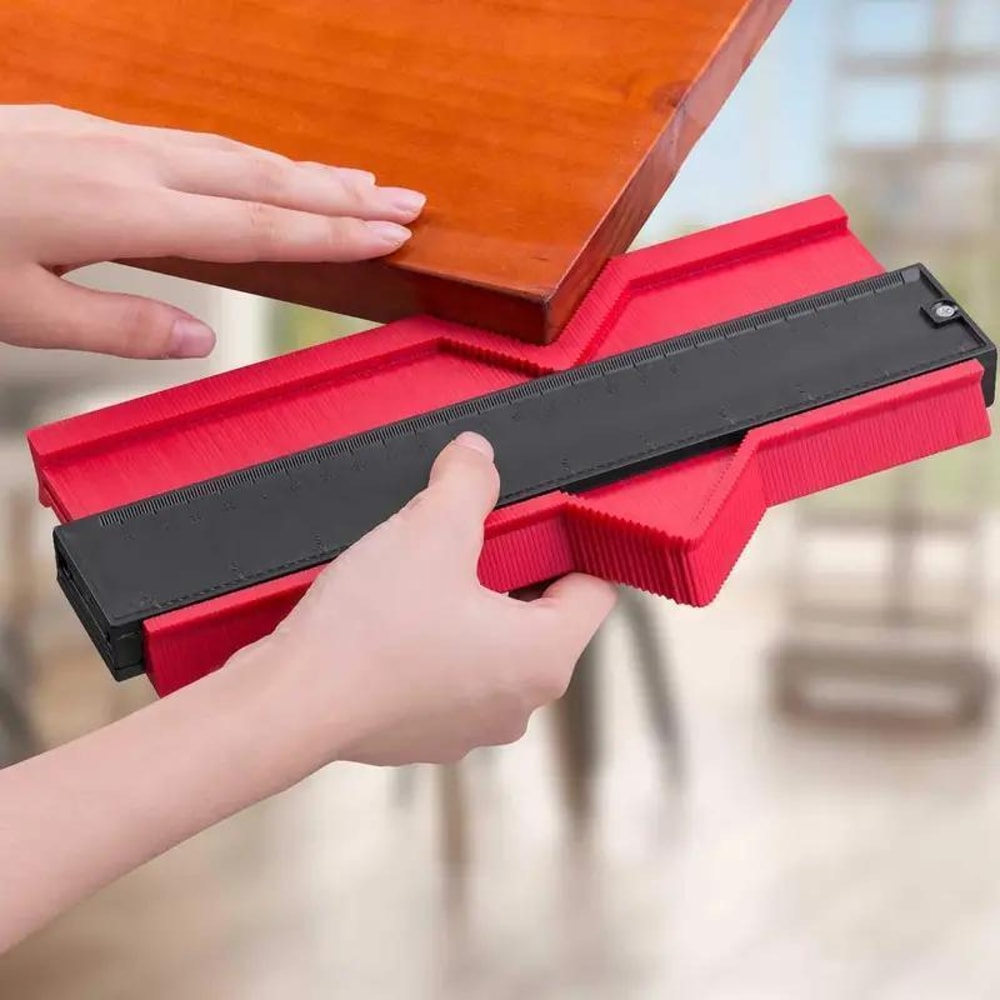 Shape Contour Gauge Duplicator Profile Tool For Ceramic Tiling Tile Carpet Marking Cutting Template 0