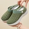2025 Summer New Womens Shoes Fashion Casual Breathable Mesh Slippers Shoes A Slipon Half Support Sh 2