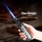 Inflatable HighFlame Metal Torch Lighter Rotate The Nozzle At Any Angle Ignition Lock Fire Design 6