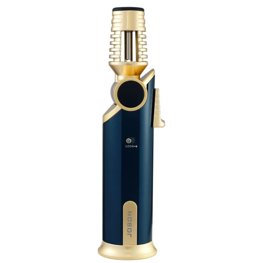 Inflatable HighFlame Metal Torch Lighter Rotate The Nozzle At Any Angle Ignition Lock Fire Design 3