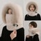 Thermal Plush Hat Hood Scarf For Women Autumn And Winter Ear Protection Windproof Mask Thick Design 6