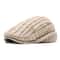 Solid Warm Autumn And Winter Newsboy Caps Cotton Peaked Cap For Men And Women Painter Beret Hats 0