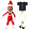 Snoop Dogg Christmas Elf Doll Plush Toy Includes Elf Tshirt Sunglasses Necklace Perfect Shelf Deco 1