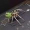 DIY Mechanical Spider Kit, Cyberpunk Metal Puzzles, Creative Insect Assembly, Handmade Metal Puzzle