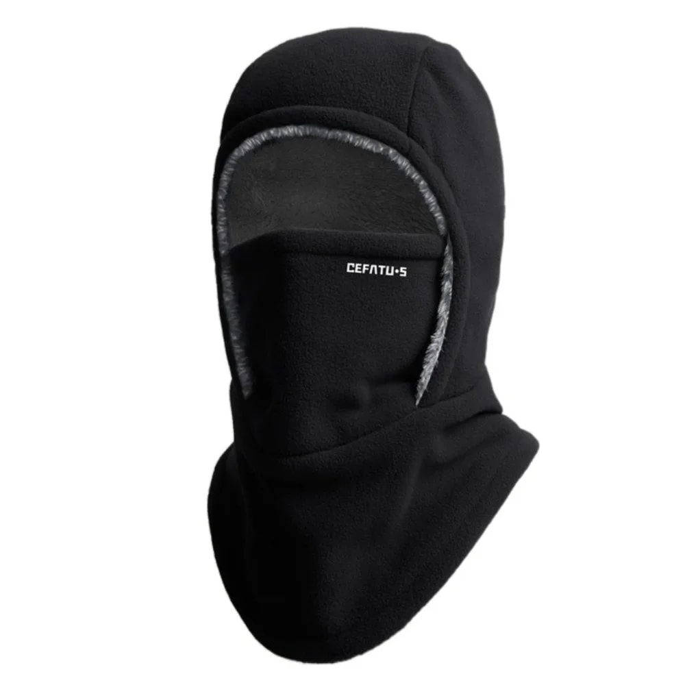 Windproof Cycling Cap Fleece Balaclava For Cold Weather Thermal Hood And Hat For Skiing Coldproof W 8