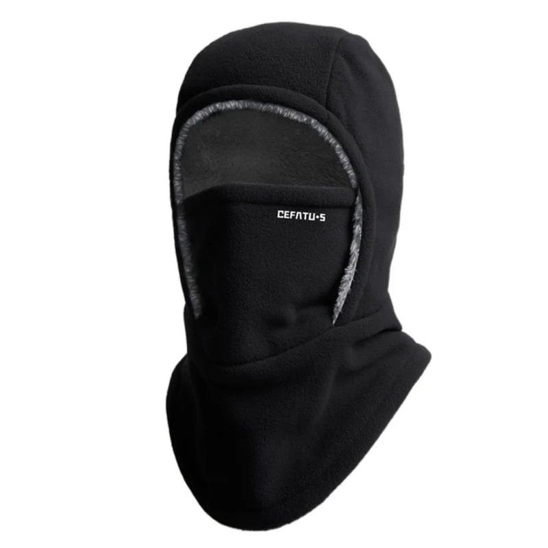 Windproof Cycling Cap Fleece Balaclava For Cold Weather Thermal Hood And Hat For Skiing Coldproof W 8