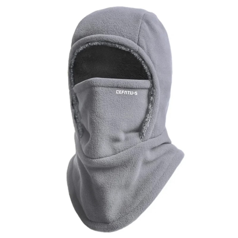 Windproof Cycling Cap Fleece Balaclava For Cold Weather Thermal Hood And Hat For Skiing Coldproof W 10