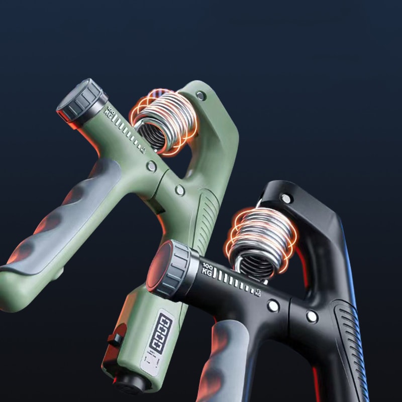 Wrist Expander Hand Grip Strengthener, Finger Exerciser for Muscle Recovery, Fitness Gripper, Trainers