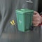 Trendy Green Office Coffee Mugs Funny Trash Can Ceramic Mug Breakfast Milk Oat Cups Kawaii Couple W 0