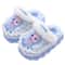 Creative Frozen Elsa Cartoon Printed Autumn And Winter NonSlip Thickened Cotton Slippers For Childr 4