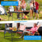 Aluminum Picnic Adjustable Folding Table 35x23 Grill Stand Table For Camping Portable Grill Table 1