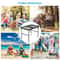 Aluminum Picnic Adjustable Folding Table 35x23 Grill Stand Table For Camping Portable Grill Table 6