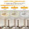 LED Ceiling Fan Light For Bedroom Living Room Modern Round Pendant Fan Lamp Adjustable Speeds Smart