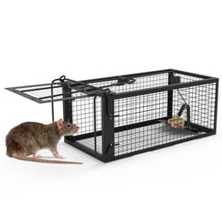 live rodent trap cage, rat trap cage humane, iron mouse control cage, u shaped mouse trap for small rodents