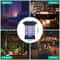 Outdoor Solar Powered Mosquito Fly Bug Zapper Insect Killer Lamp UV Light Waterproof Electric Trap 8