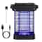 Outdoor Solar Powered Mosquito Fly Bug Zapper Insect Killer Lamp UV Light Waterproof Electric Trap 1