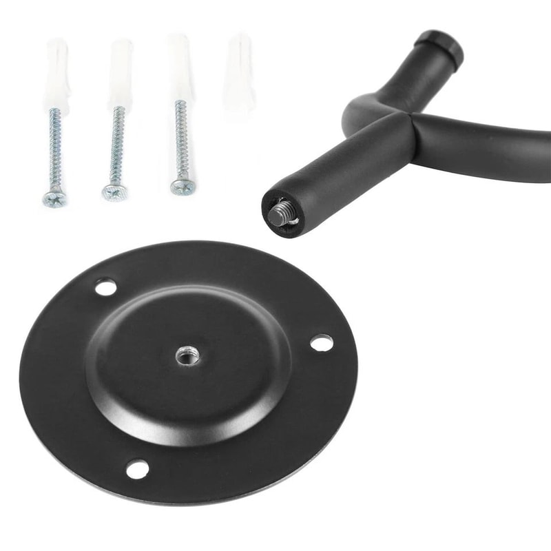 Display Wall Mount Hanger For Guitar Padded Steel Hook For Acoustic Electric Guitars Sturdy Safe 2