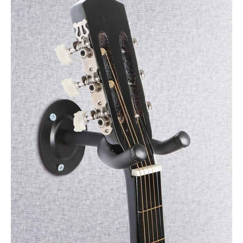 Display Wall Mount Hanger For Guitar Padded Steel Hook For Acoustic Electric Guitars Sturdy Safe 7