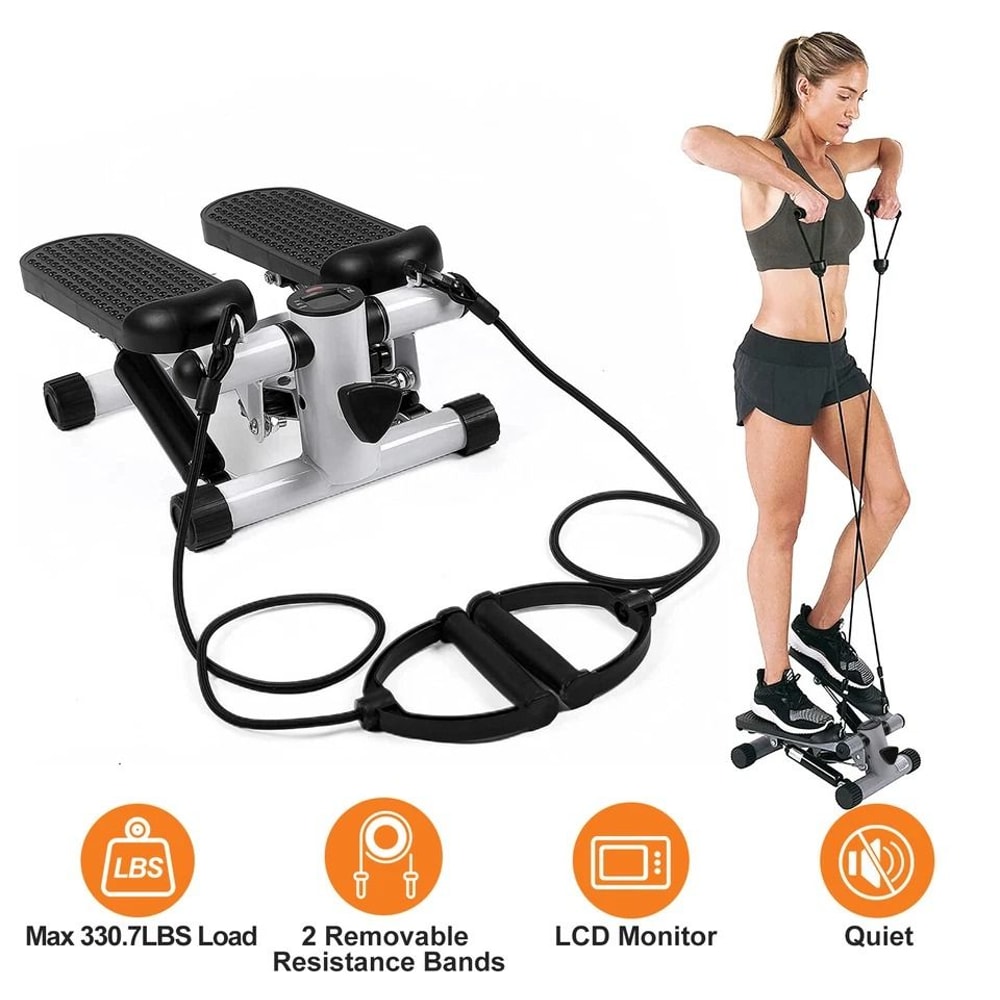 Mini Stepper For Weight Loss Full Body Workout With LCD Monitor Portable Stair Stepper Exercise Equ 9
