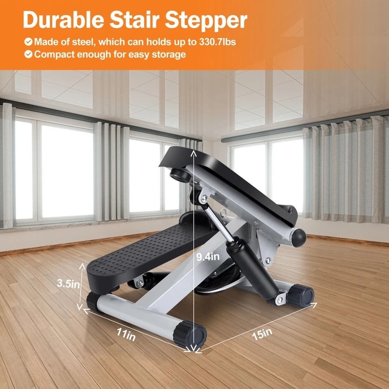 Mini Stepper For Weight Loss Full Body Workout With LCD Monitor Portable Stair Stepper Exercise Equ 6