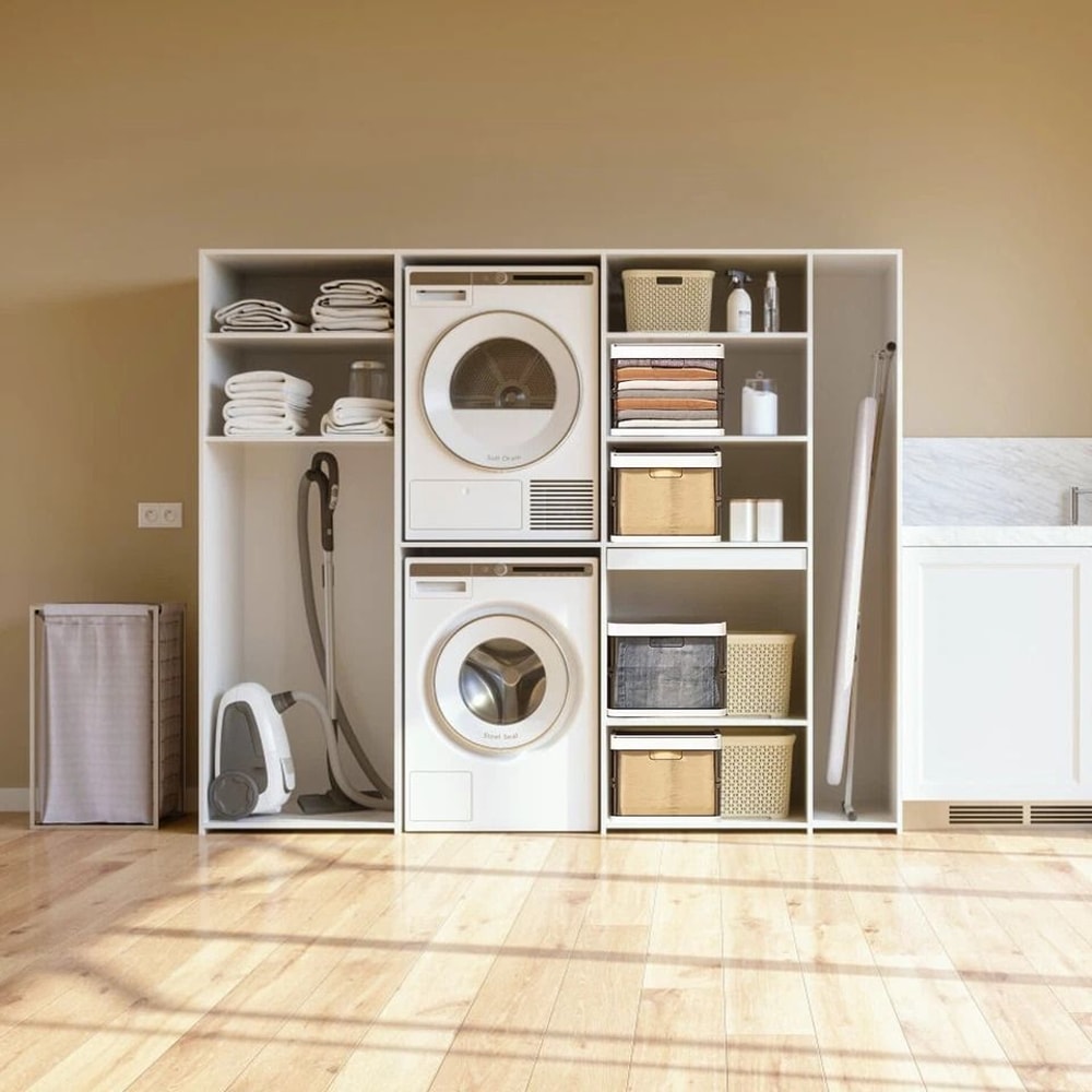 Collapsible Foldable Storage Containers With Lids Stackable Closet Organizer Bins Multifunctional S 9