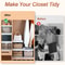 Collapsible Foldable Storage Containers With Lids Stackable Closet Organizer Bins Multifunctional S 1