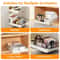 Pull Out Cabinet Organizer Kitchen Drawer Carbon Steel Pull Shelf Holder Easy Install Rustproof Org 6