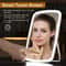 LED Lighted Makeup Mirror Brightness Adjustable Vanity Desk Mirror USB Rechargeable With Light Colo 7