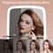 LED Lighted Makeup Mirror Brightness Adjustable Vanity Desk Mirror USB Rechargeable With Light Colo 8