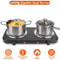 New Electric Double Burner Hot Plate Cooktop Portable Heating Stove For Cooking Camping 7