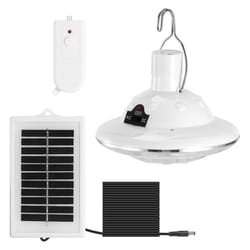 portable solar powered led lamp, led light for camping, yard, garden, in/outdoor use, tent lighting