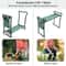 Garden Kneeler Seat Bench With EVA Pad Foldable Stool Tool Pouch Sturdy Iron Construction Perfect F 4