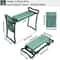 Garden Kneeler Seat Bench With EVA Pad Foldable Stool Tool Pouch Sturdy Iron Construction Perfect F 6