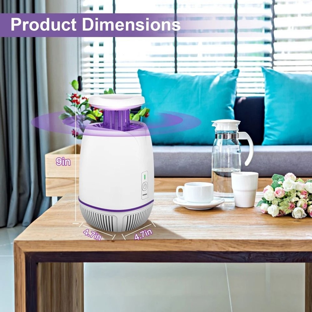 Mosquito Zapper Electric Fly Trap With UV Light Indoor And Outdoor Mosquito Killer Lamp Effective I 7