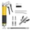 High Pressure Grease Gun Kit Capacity Pistol Grip Flexible Hose Jaw Couplers 10