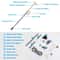 Automatic Electric Aquarium Vacuum Cleaner Gravel Cleaner Adjustable Fish Tank Cleaner For Efficien 2