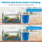 Automatic Electric Aquarium Vacuum Cleaner Gravel Cleaner Adjustable Fish Tank Cleaner For Efficien 4