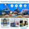 Automatic Electric Aquarium Vacuum Cleaner Gravel Cleaner Adjustable Fish Tank Cleaner For Efficien 5