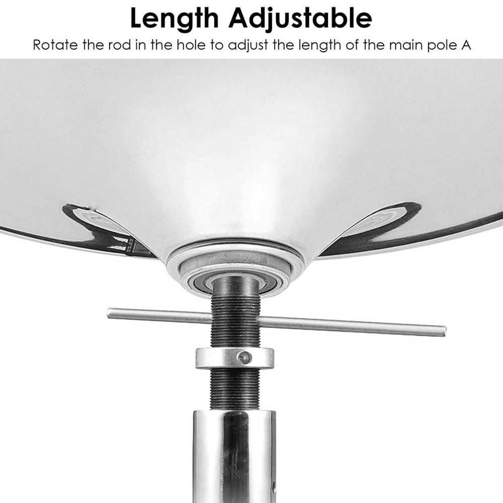 Adjustable Height Stripper Pole Thickened Dance Pole Static Spinning Pole For Exercise Party Use 6