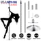 Adjustable Height Stripper Pole Thickened Dance Pole Static Spinning Pole For Exercise Party Use 11