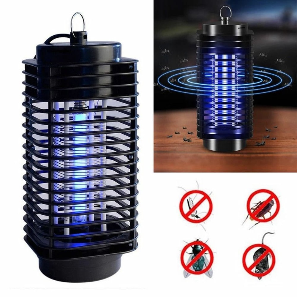Electric UV Mosquito Zapper Fly Bug Insect Killer Stinger Trap Lamp Safe Pest Control For Home Offi 2