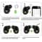 TWS Headset True Wireless Earbuds IPX4 Waterproof InEar Stereo Magnetic Charging Music 3