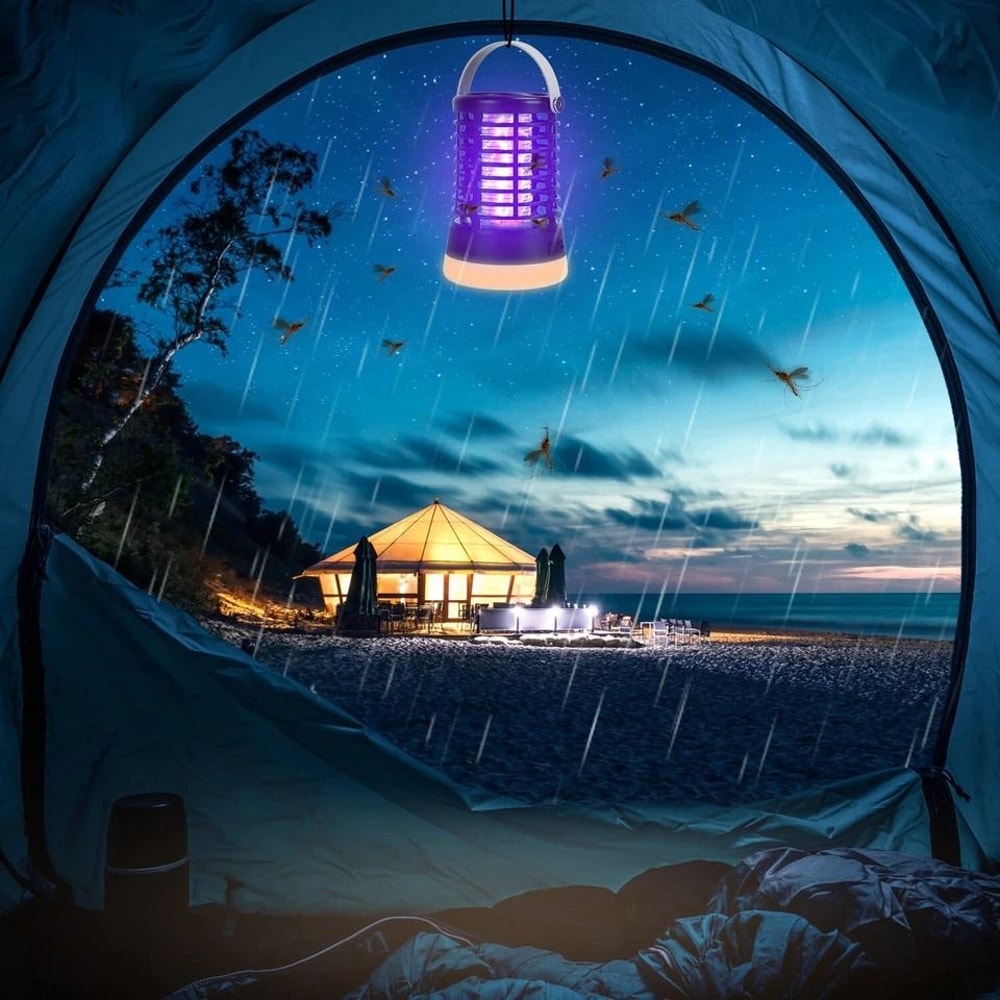 Mosquito Zapper Lamp Bug Zapper Light Waterproof Mosquito Killer For Outdoor Indoor Use 2