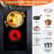 Electric Stove Hot Plates Dual Burner Ceramic Cooktop Touch Control Adjustable Power Levels Fast He 6